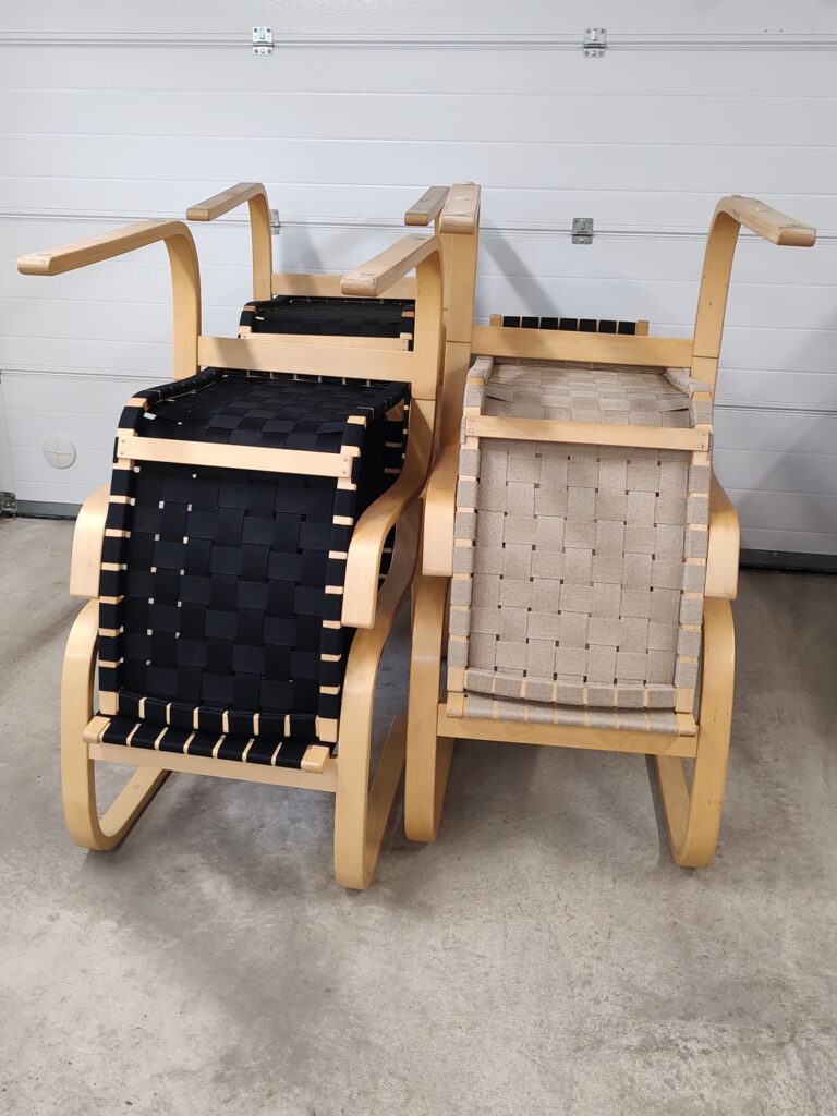 Artek 406 satulavöiden vaihto